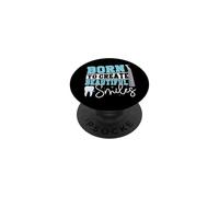Dentist Dental Assistant Hygienist Born To Create Beautiful PopSockets Adhesive PopGrip