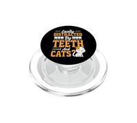Dentist Dental Assistant Hygienist Cat Easily Distracted By PopSockets PopGrip for MagSafe