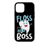 Dentist Dental Assistant Hygienist Floss Floss Like A Boss Case for iPhone 12 mini