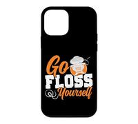 Dentist Dental Assistant Hygienist Floss Go Floss Yourself Case for iPhone 12 mini