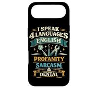 Dentist Dental Assistant Hygienist I Speak 4 Languages Case for iPhone Air