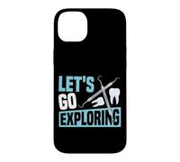 Dentist Dental Assistant Hygienist Let's Go Exploring Case for iPhone 14 Plus