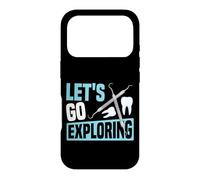 Dentist Dental Assistant Hygienist Let's Go Exploring Case for iPhone 17 Pro