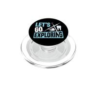 Dentist Dental Assistant Hygienist Let's Go Exploring PopSockets PopGrip for MagSafe