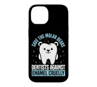Dentist Dental Assistant Hygienist Polar Bear Save The Molar Case for iPhone 14