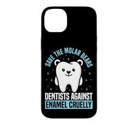 Dentist Dental Assistant Hygienist Polar Bear Save The Molar Case for iPhone 14 Plus