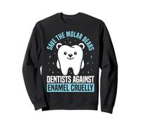 Dentist Dental Assistant Hygienist Polar Bear Save The Molar Sweatshirt