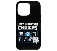 Dentist Dental Assistant Hygienist Tools Life's Important Case for iPhone 13 Pro