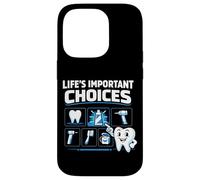 Dentist Dental Assistant Hygienist Tools Life's Important Case for iPhone 14 Pro