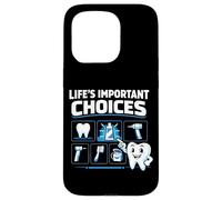 Dentist Dental Assistant Hygienist Tools Life's Important Case for iPhone 15 Pro