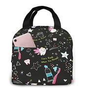 Dentist Dental Hygienist Lunch Bag Tote Bag for Women Insulated Lunch Box for Men Kids Lunch Cooler Bag Thermal Bag School Picnic
