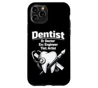Dentist Dentist D: Doctor En: Engineer Tist: Artist Case for iPhone 11 Pro