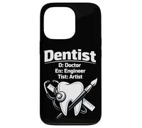 Dentist Dentist D: Doctor En: Engineer Tist: Artist Case for iPhone 13 Pro