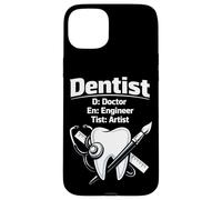 Dentist Dentist D: Doctor En: Engineer Tist: Artist Case for iPhone 15 Plus