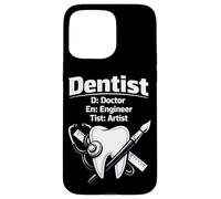 Dentist Dentist D: Doctor En: Engineer Tist: Artist Case for iPhone 15 Pro Max