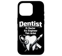 Dentist Dentist D: Doctor En: Engineer Tist: Artist Case for iPhone 16 Pro