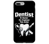Dentist Dentist D: Doctor En: Engineer Tist: Artist Case for iPhone 7 Plus/8 Plus