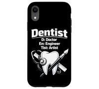 Dentist Dentist D: Doctor En: Engineer Tist: Artist Case for iPhone XR