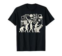 Dentist Evolution Dental Practice Professional Design T-Shirt