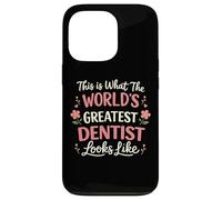 Dentist Gift Women Graduation Dental Hygienist Assistant Case for iPhone 13 Pro