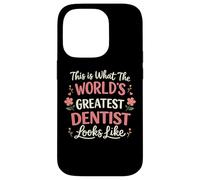 Dentist Gift Women Graduation Dental Hygienist Assistant Case for iPhone 14 Pro