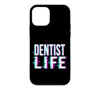 Dentist Glitch Retro Vintage 80s 90s Dentist Life Case for iPhone 12 mini