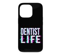Dentist Glitch Retro Vintage 80s 90s Dentist Life Case for iPhone 13 Pro