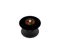 Dentist Job Tools Colorful Leopard Sunflower Matching Team PopSockets Adhesive PopGrip