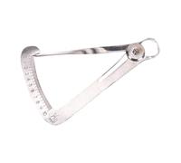 Dentist Measuring Instrument - Stainless Steel Triangle, Precision Evaluation Device, Reliable Dimension Checking Accessory for Material Examination Construction | Professional Practice