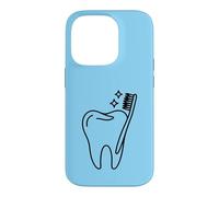 Dentist Office Toothbrush Dental Hygienist Case for iPhone 14 Pro