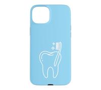 Dentist Office Toothbrush Dental Hygienist Case for iPhone 15 Plus