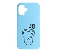 Dentist Office Toothbrush Dental Hygienist Case for iPhone 16