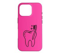 Dentist Office Toothbrush Dental Hygienist Case for iPhone 16 Pro