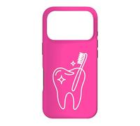 Dentist Office Toothbrush Dental Hygienist Case for iPhone 17 Pro