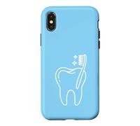 Dentist Office Toothbrush Dental Hygienist Case for iPhone X/XS