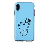 Dentist Office Toothbrush Dental Hygienist Case for iPhone XS Max