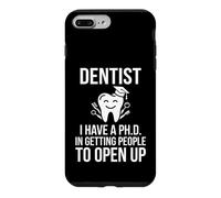 Dentist PhD Getting People To Open Up Graduate Tooth Graphic Case for iPhone 7 Plus/8 Plus