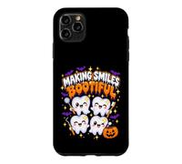 Dentist Smiles Bootiful Ghost Halloween Costume Funny Dental Case for iPhone 11 Pro Max
