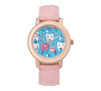 Dentist Teeth Dentistry Denta Fashion Women's Watch Easy Reader Novelty Slim Quartz Casual Dress Wrist Watches