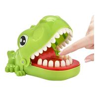 Dentist Toy - Dinosaur Finger Biting Game, Funny Tricky Tabletop Play, Compact Board Challenge, Quick Reaction Feature, Premium Kids Entertainment, Use for Ages 4+ Holiday Party