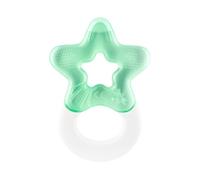 dentistar Baby Teething Toy 1 Pack - Cooling Teethers for Babies from 3 Months - Freezable Teething Ring and Baby Toy - Provides Teething Relief with Cooling Effect - Mint