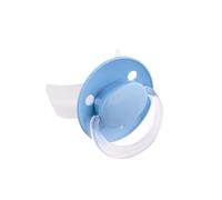 dentistar STOPPi weaning Soother for Babies and Toddlers - from 24+ Months - Silicone Dummy for weaning - Supports Healthy Tooth Development - BPA-Free - Made in Germany - Light Blue
