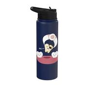 Dentistry Funny Pirate Teeth Tooth Extraction Humor Dentist Stainless Steel Insulated Water Bottle