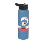 Dentistry Funny Pirate Teeth Tooth Extraction Humor Dentist Stainless Steel Insulated Water Bottle