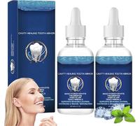 Dentite-Cavity Healing Tooth Armor Liquid Repair Kit, Dentite Tooth Armor Armour, Enamel Repair, Sensitivity Relief and Natural Whitening, Helps Keep Gum Healthy (2pcs)