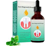 Dentizen Gum Regrowth Drops, Natural Gums Restore Plus Liquid D-rops Mouthwash,Dentizen Gum Therapy Gel,Dentizens Drops,G-um Regrowth for Receding Gums Promotes Good Breath (1)