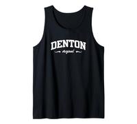 Denton Original Hometown Texas Vintage Style Tank Top
