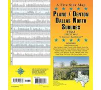 Denton / Plano / McKinney / Dallas North, Texas Street Map