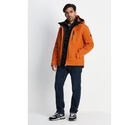 TOG24 Denton 100% Waterproof 3-in-1 Jacket for Men, 2-Piece Set - Outer Waterproof Coat with Hood and Ultra Warm Inner Jacket to Wear Together or Separately