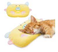 DENTRUN Cat Pillow - Soft Calming Toy for Cat Head to Lay On, Plush Dog Bed Cushion for Indoor Use - Improves Comfort
